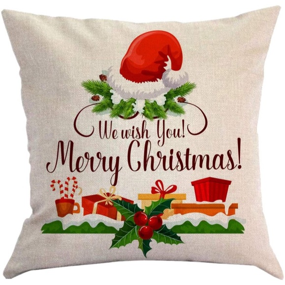 ⭐️ Host Pick 🌟 NWT set of 4 holiday pillow covers - Picture 3 of 3